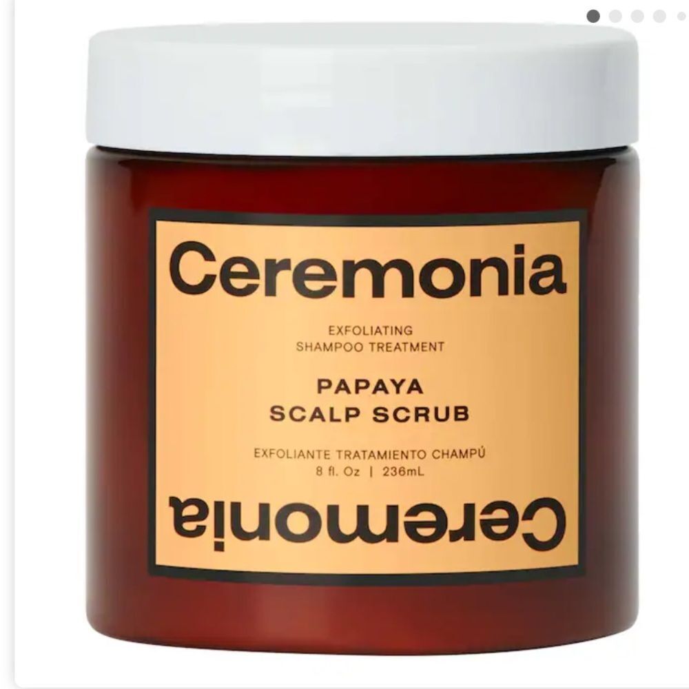 Ceremonia
Papaya Scalp Scrub Shampoo
